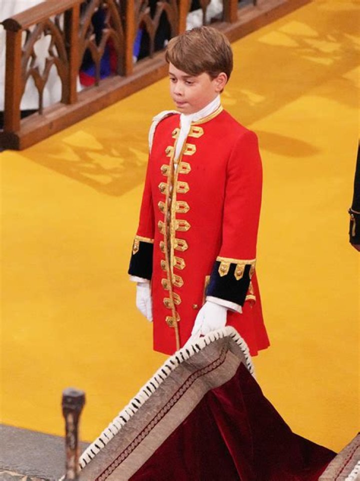 Prince George at King Charles' coronation