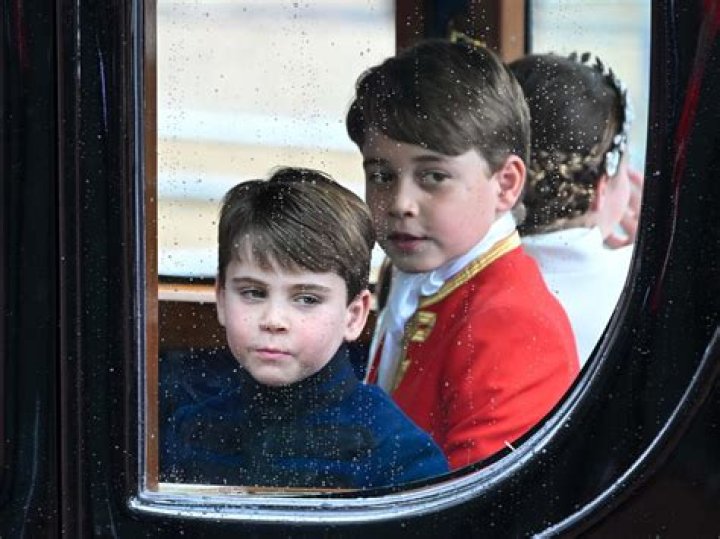 Prince George in a window