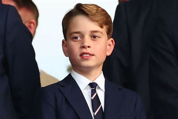 Prince George looking tired