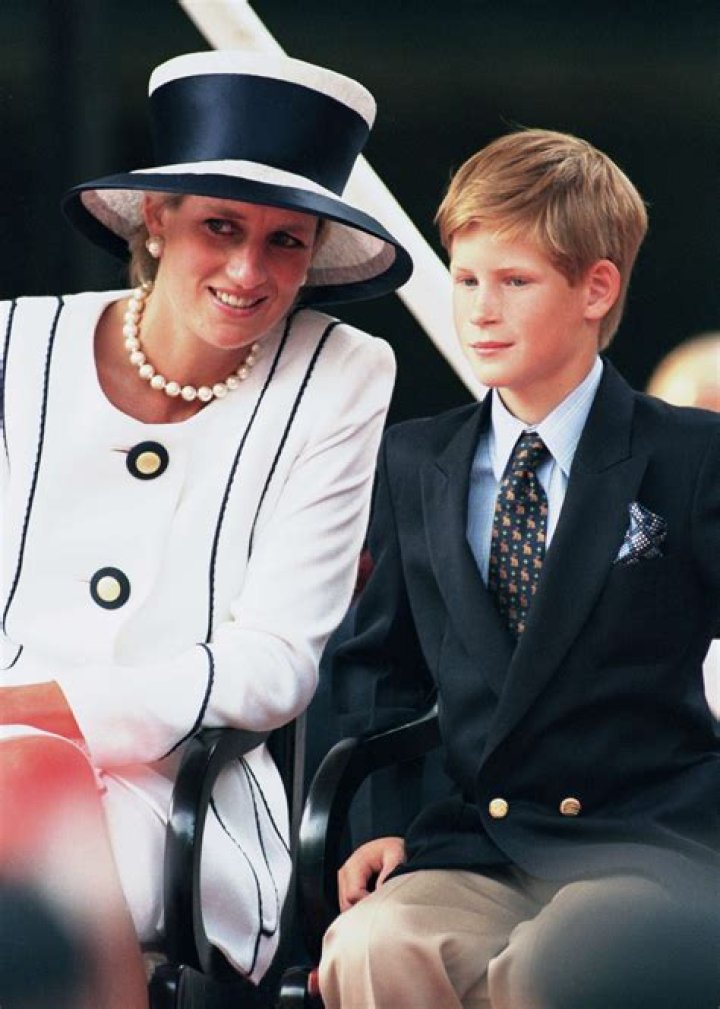 Prince Harry And His Mom Chat At A Royal Event