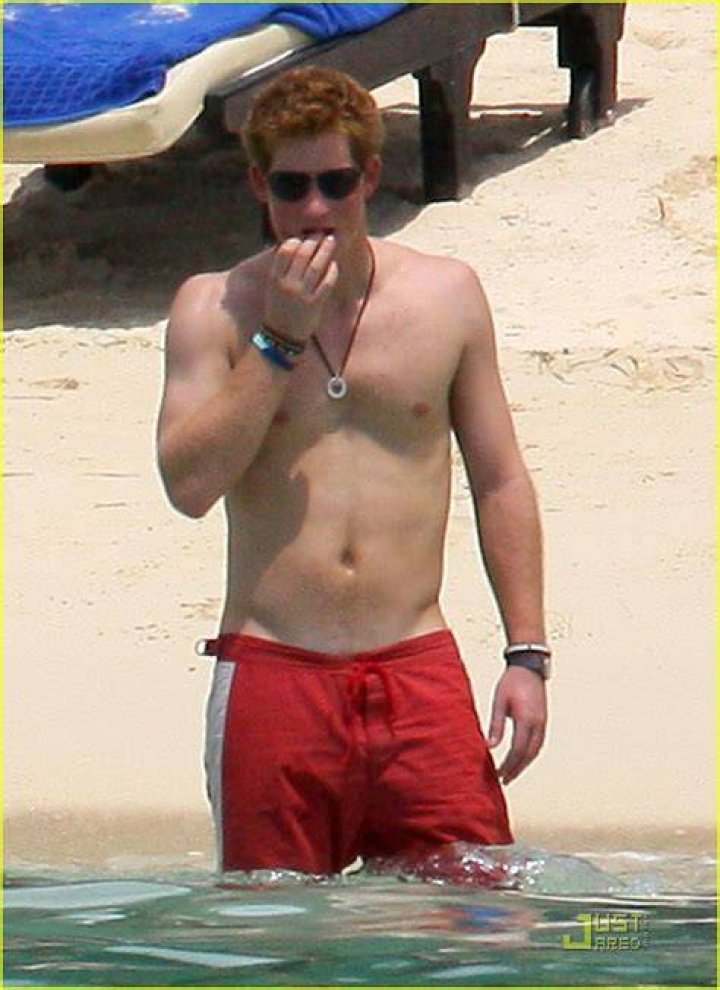 Prince Harry Shirtless