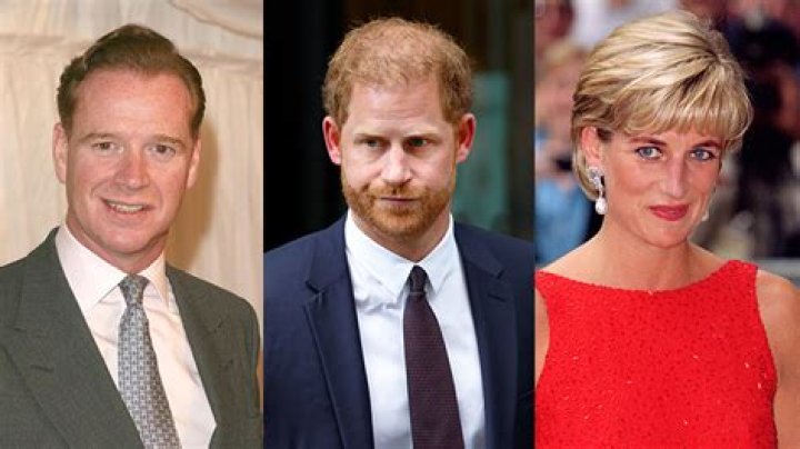 Prince Harry With His Parents And Brother, Prince William