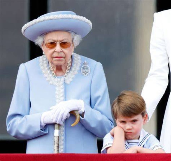 Prince Louis at the Platinum Jubilee Pageant