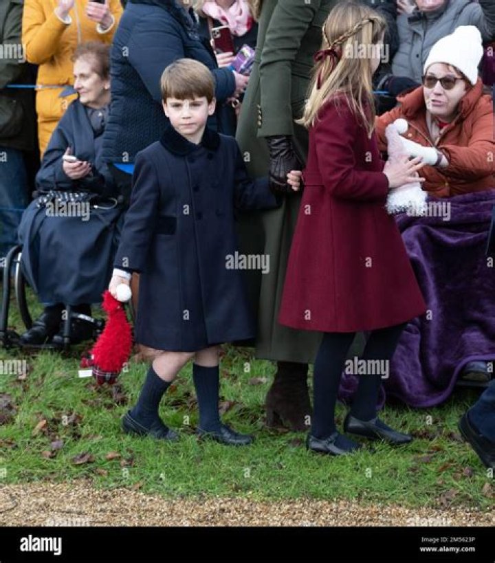 Princess Charlotte Attends Christmas Day Church Services