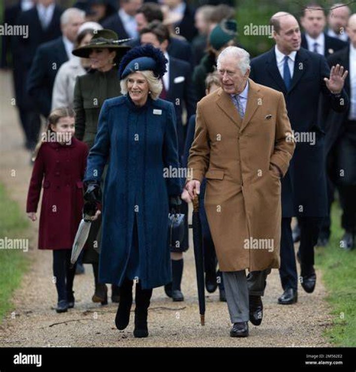 Princess Charlotte, Catherine Princess of Wales, Prince Louis, Prince George and Prince William Christmas Day church service, Sandringham, Norfolk, UK - 25 Dec 2022