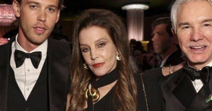 Priscilla Presley, Austin Butler, Lisa Marie Presley