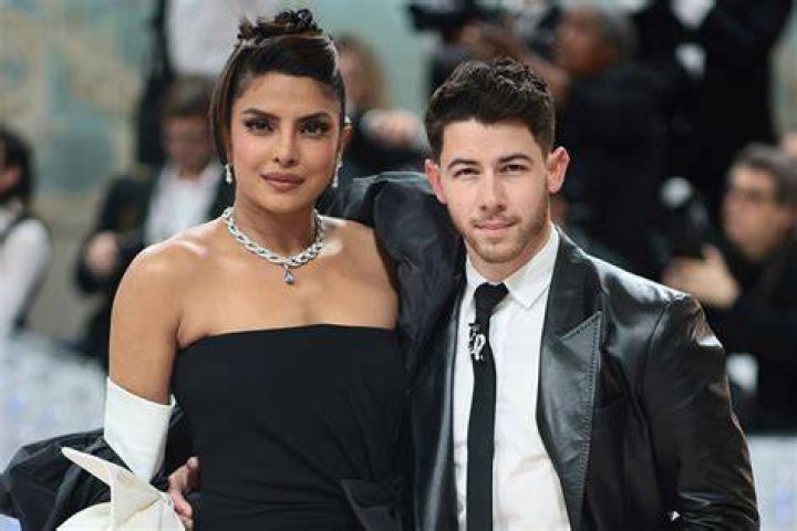 Priyanka Chopra and Nick JonasThe Costume Institute Benefit celebrating the opening of Rei Kawakubo/Comme des Garcons: Art of the In-Between, Arrivals, The Metropolitan Museum of Art, New York, USA - 01 May 2017