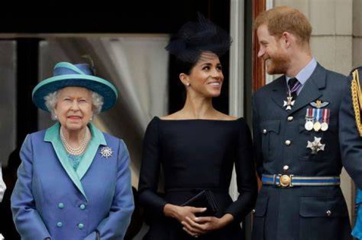 Queen Elizabeth Harry Meghan
