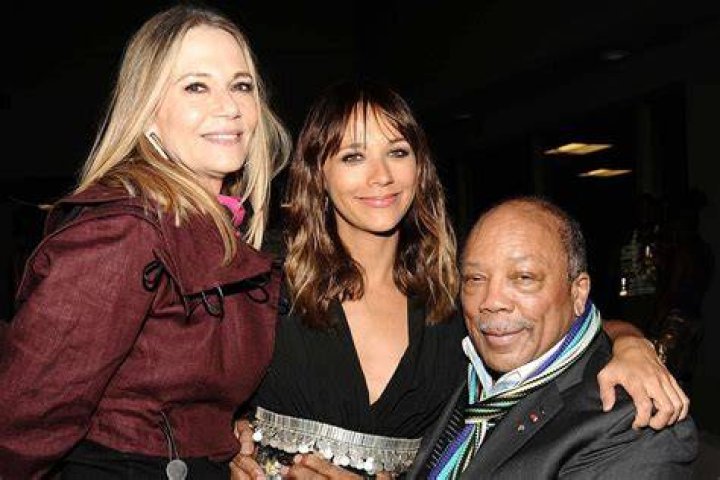 Quincy Jones and Rashida Jones Quincy Jones hand and footprint ceremony, Los Angeles, USA - 27 Nov 2018