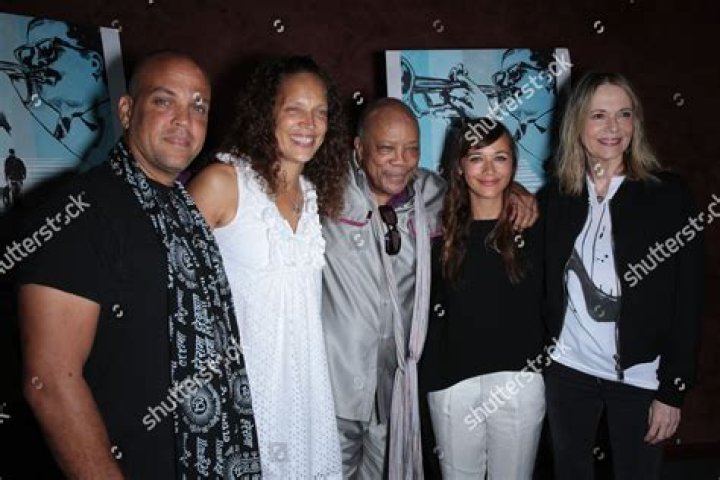 Quincy Jones III, Jolie Jones Levine, Quincy Jones, Rashida Jones and Peggy Lipton 'Keep On Keepin' On' film premiere, Los Angeles, America - 17 Sep 2014