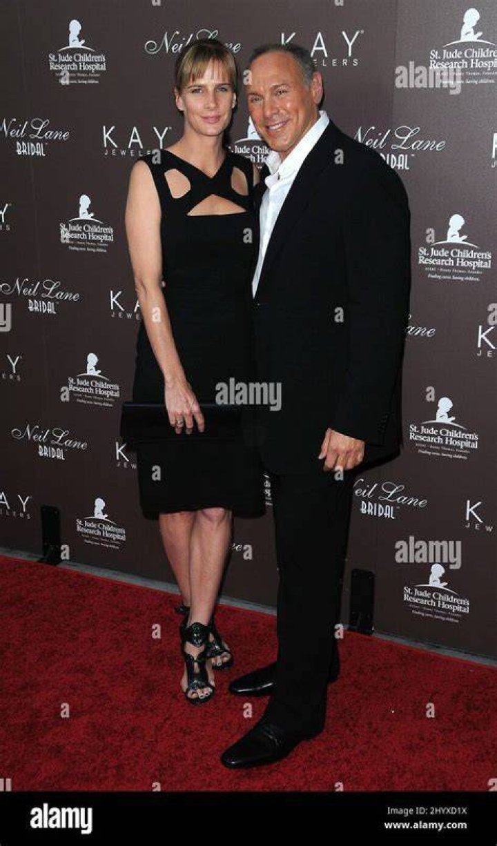 Rachel Griffiths and Neil Lane at his Neil Lane Jewelry Launch Party