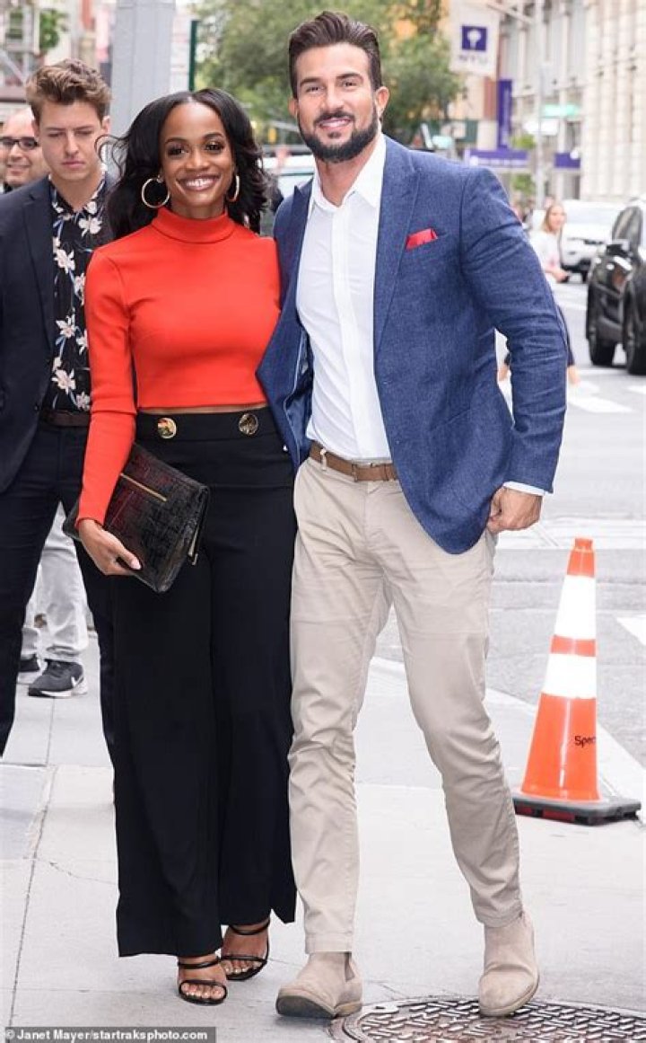 Rachel Lindsay, Bryan Abasolo 'The Wendy Williams Show' TV show, New York, USA - 20 Sep 2017 Rachel Lindsay and Bryan Abasolo at The Wendy Williams Show in New York