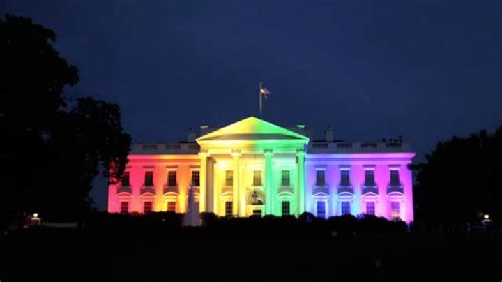 Rainbow White House
