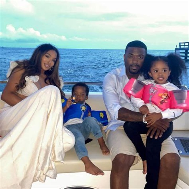 Ray J, Princess Love, and their daughter Melody