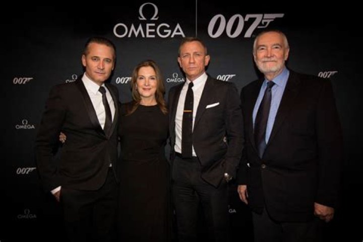 Raynald Aeschlimann, Daniel Craig, Barbara Broccoli, and Michael G. Wilson