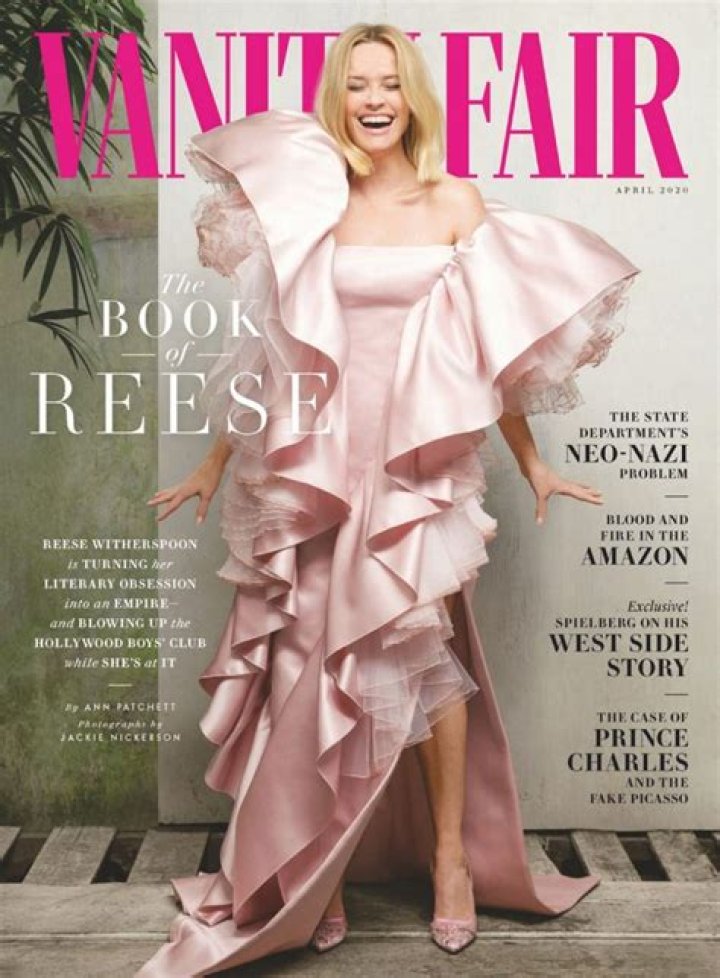 Reese Witherspoon covers Vanity Fair in April 2020