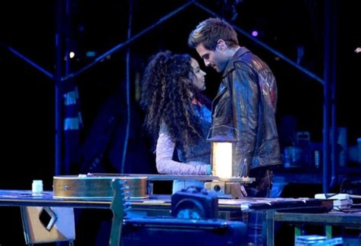 RENT: L-R: Brennin Hunt and Jordan Fisher in RENT airing Sunday, Jan. 27 (8:00-11:00 PM ET LIVE/PT TAPE-DELAYED) on FOX. &copy;2019 Fox Broadcasting Co. CR: Ray Mickshaw/FOX