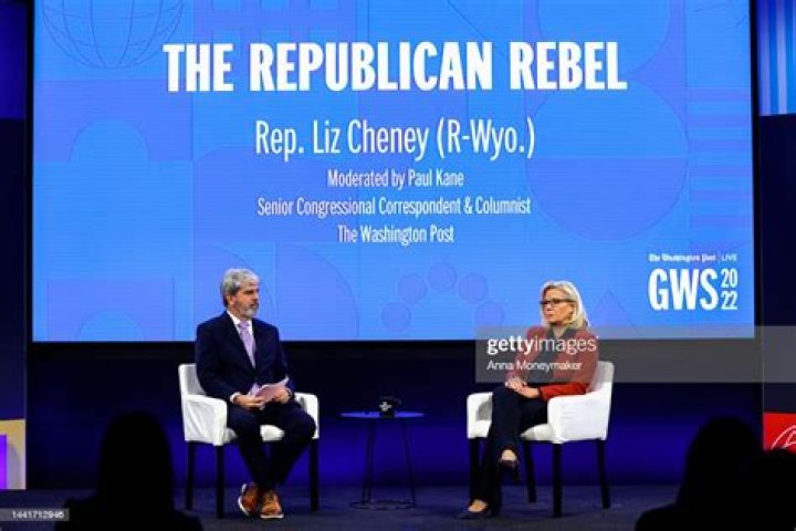 Rep. Liz Cheney, R-Wyo., speaks to reporters after House Republicans voted to oust her from her leadership post as chair of the House Republican Conference because of her repeated criticism of former President Donald Trump for his false claims of election fraud and his role in instigating the Jan. 6 U.S. Capitol attack, at the Capitol in Washington Congress Divided Republicans, Washington, United States - 12 May 2021