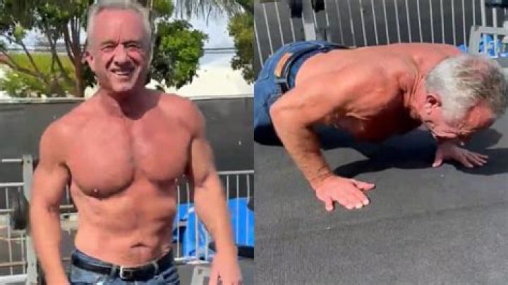 RFK JR PUSHUPS