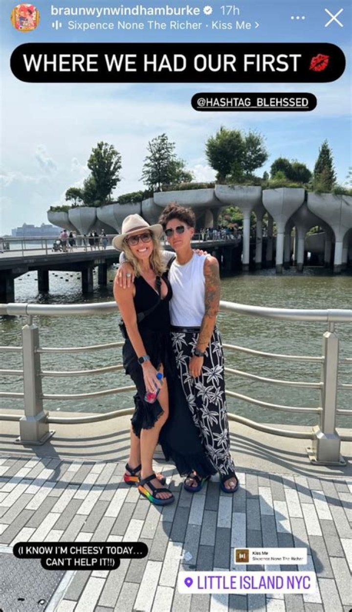 ‘RHOC’ Alum Braunwyn Windham-Burke Makes Red Carpet Debut With New Girlfriend: Photos