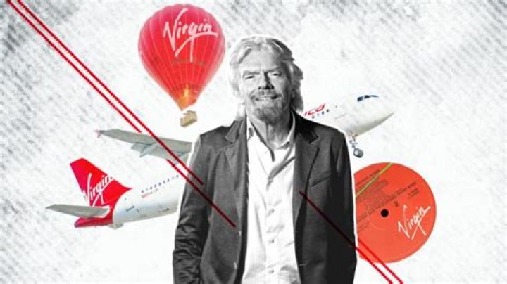 Richard Branson at Virgin Records