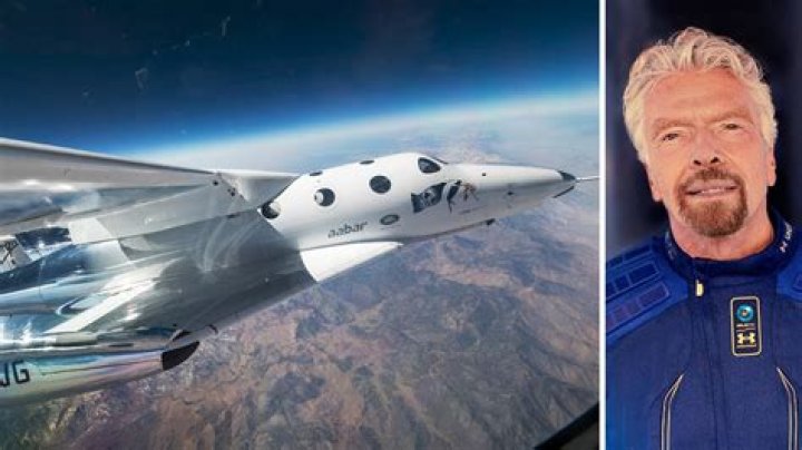 Richard Branson Goes To Space