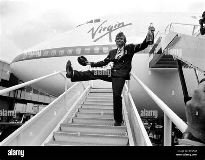 Richard Branson Launches Virgin Airlines