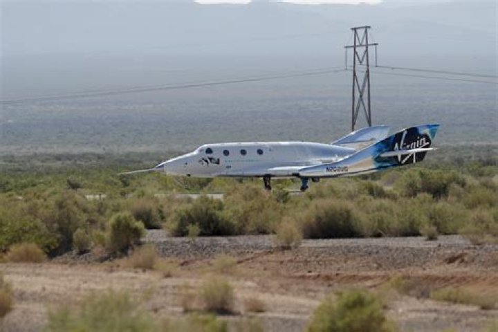 Richard Branson Takes Flight