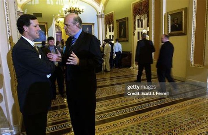 Rick Santorum At A Senate Finance Hearing