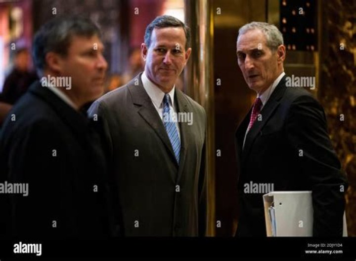Rick Santorum At Trump Tower