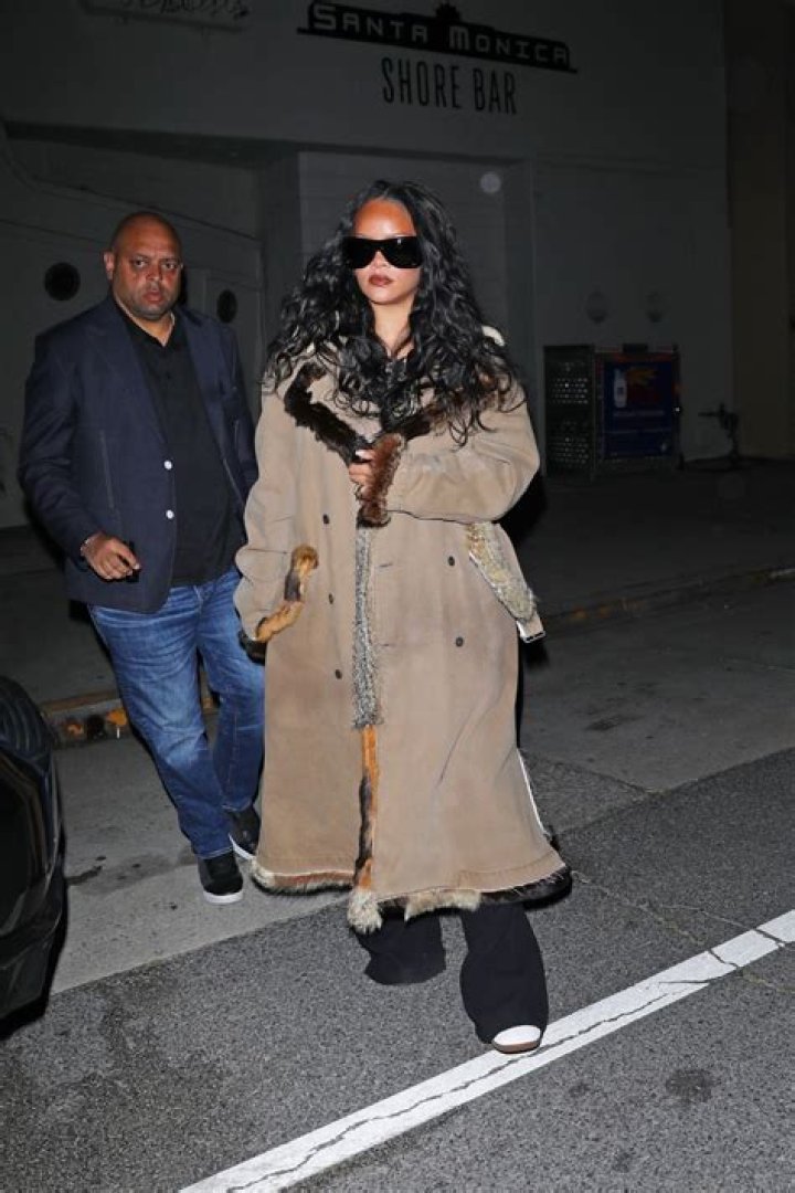Rihanna At Giorgio Baldi