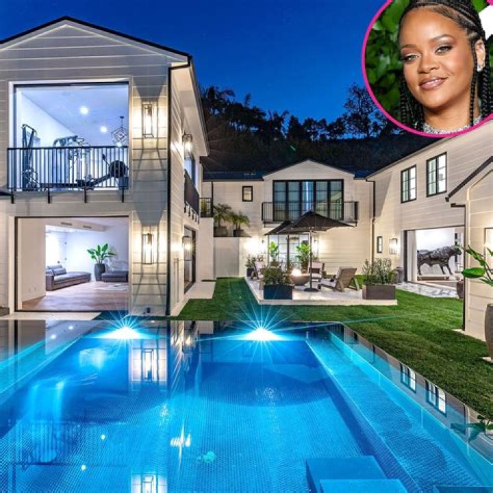 Rihanna Beverly Hills House