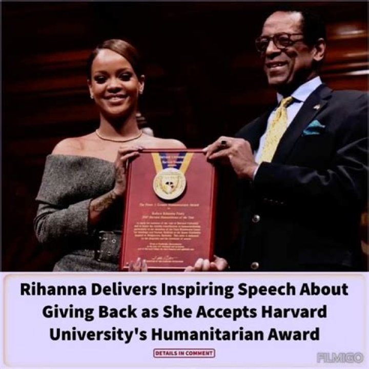 Rihanna Giving Back