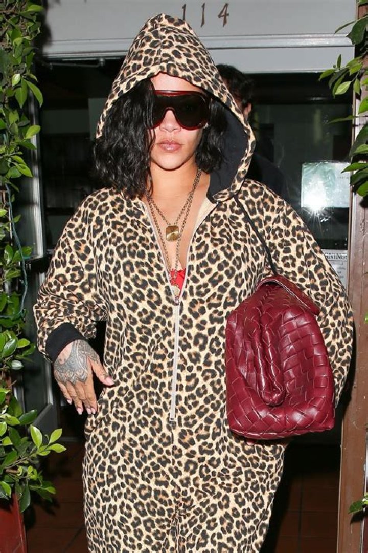 Rihanna Rocks Leopard