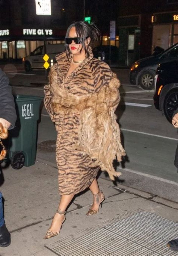 Rihanna Struts Through NYC