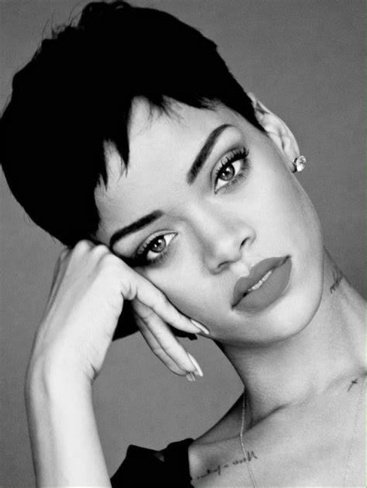 Rihanna White Hair