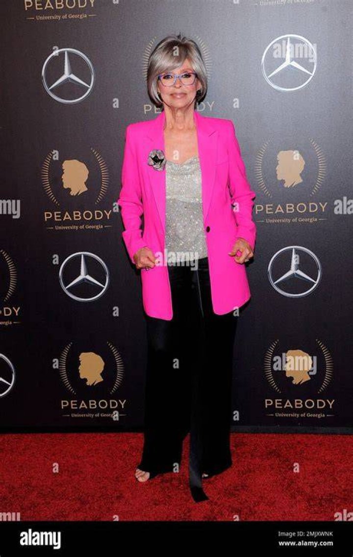 Rita Moreno attends the 78th annual Peabody Awards Press Room at Cipriani Wall Street, in New York 78th Annual Peabody Awards - Press Room, New York, USA - 18 May 2019