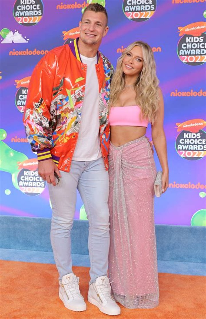 Rob Gronkowski and Camille Kostek