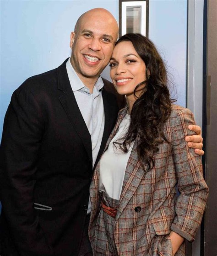 Rosario Dawson Cory Booker