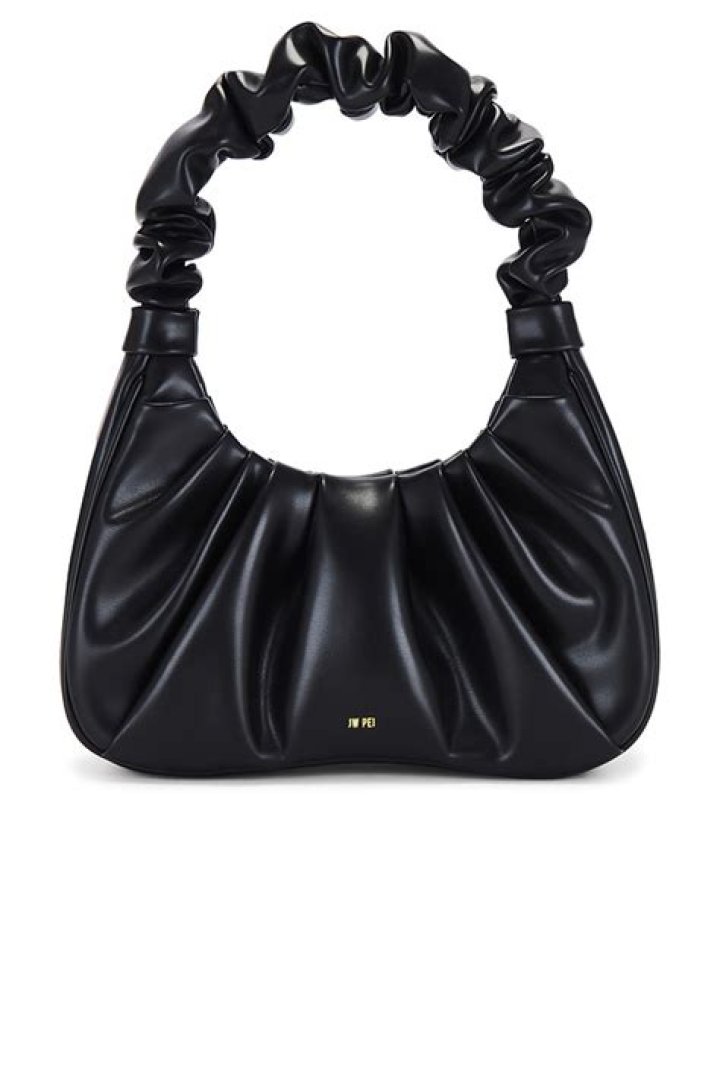 Ruched Hobo Handbag