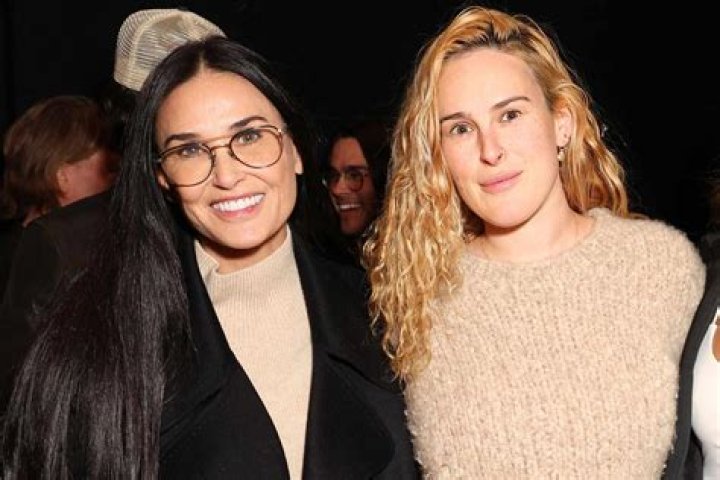 Rumer Willis and Demi Moore