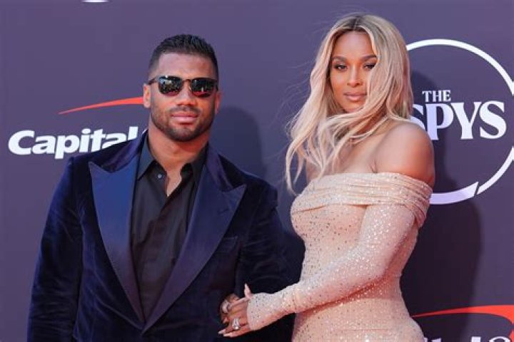 Russell Wilson and Ciara at the Vanity Fair Oscar Party