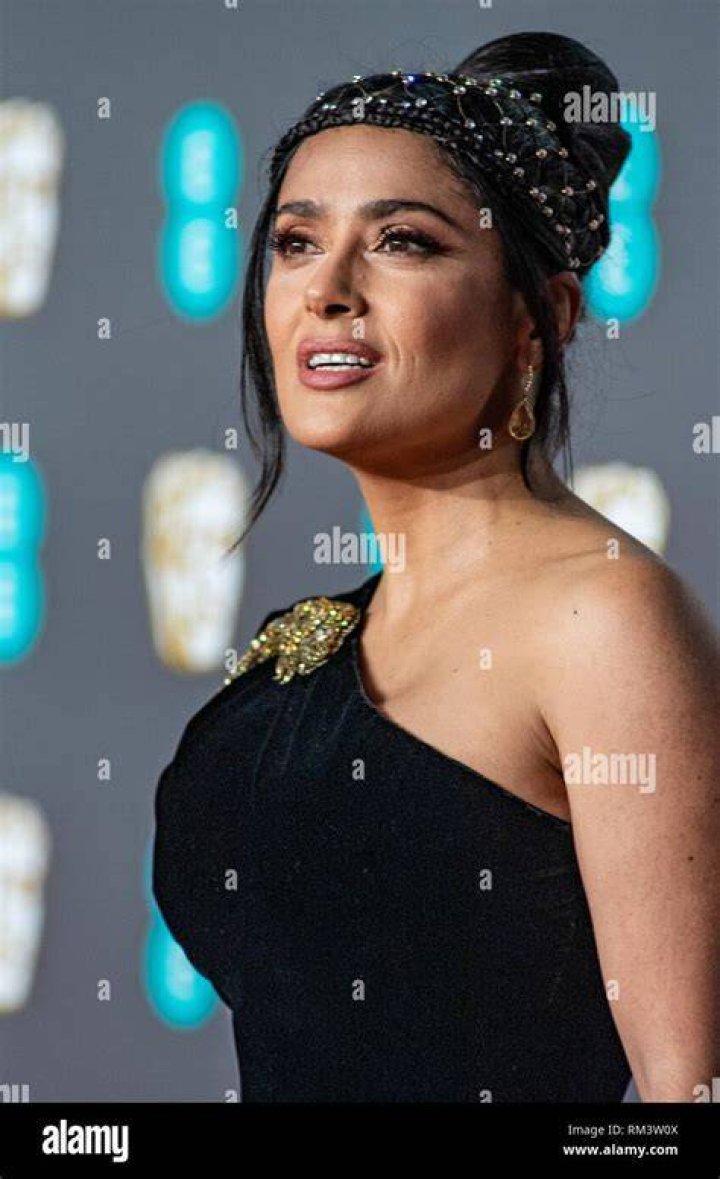 Salma Hayek 75th EE British Academy Film Awards, Arrivals, Royal Albert Hall, London, UK - 13 Mar 2022