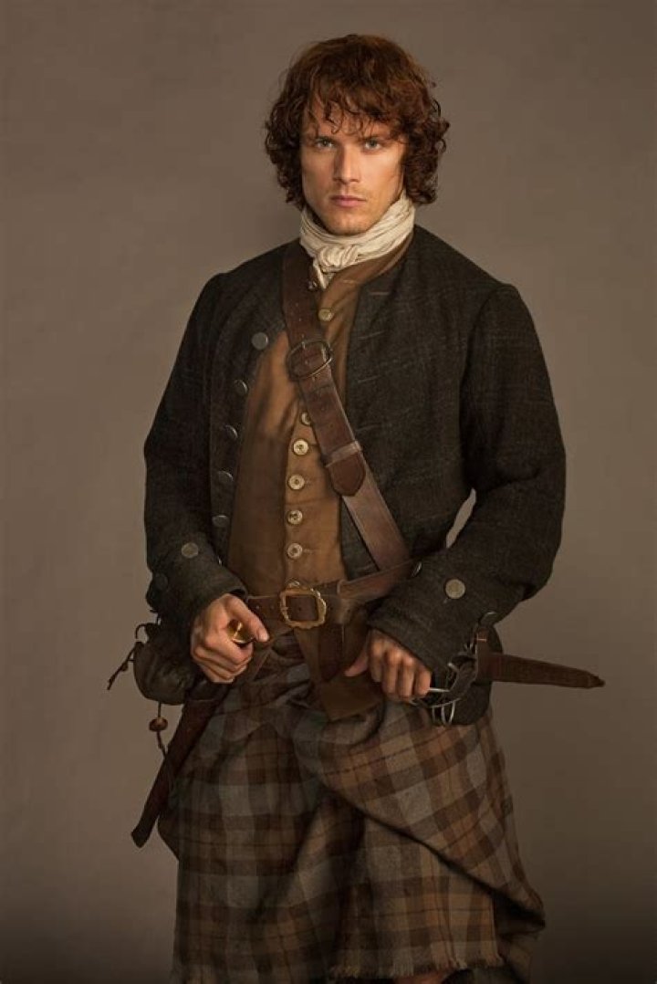 Sam Heughan as Jamie Fraser in 'Outlander' (