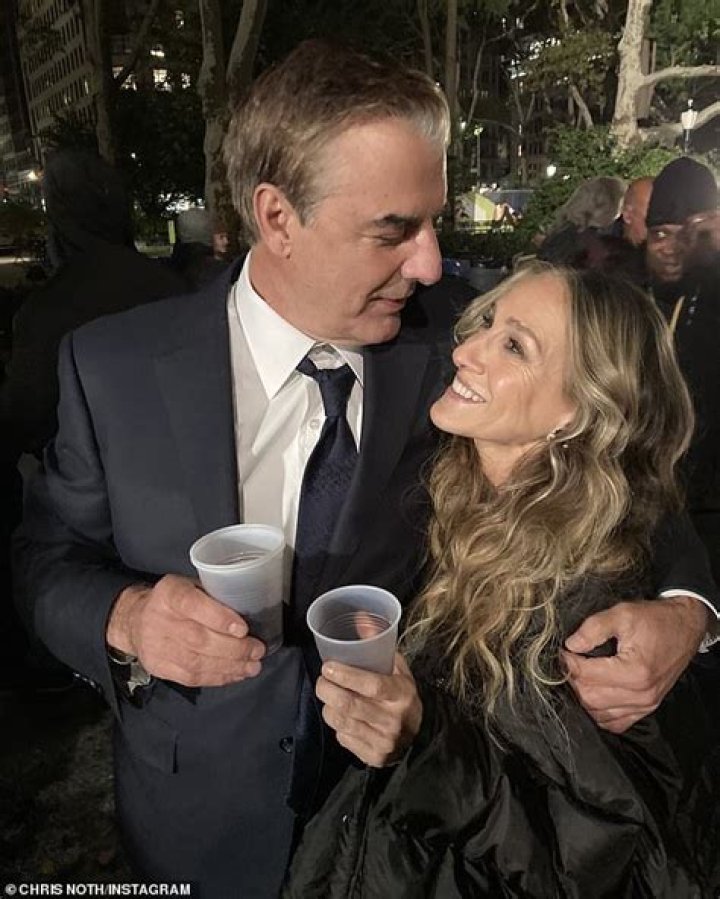 Sarah Jessica Parker and Chris Noth 'And Just Like That...' on set filming, New York, USA - 07 Nov 2021