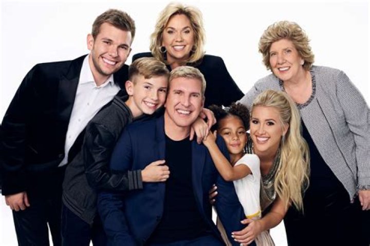 Savannah Chrisley with her parents and siblings