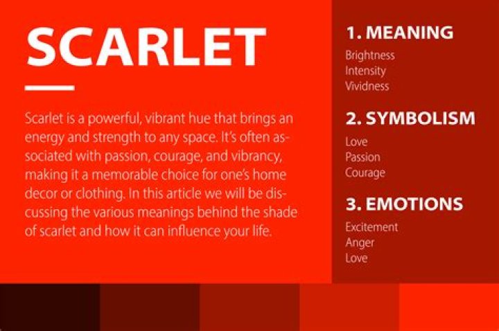 scarlet