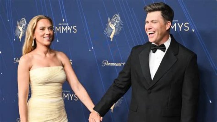 Scarlett Johansson & Colin Jost