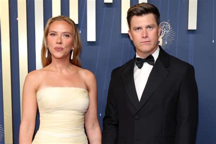 Scarlett Johansson and Colin Jost 'Avengers: Endgame' Film Premiere, Arrivals, LA Convention Center, Los Angeles, USA - 22 Apr 2019