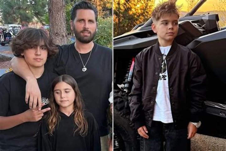 Scott Disick & son Mason